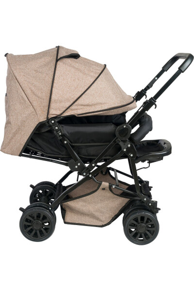 Double-Sided Basic Baby Carrier Stroller - 4