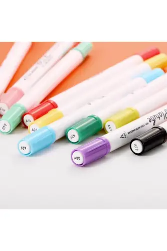 Double Sided Brush Pen 60 Pieces Marker Pen Set Bullet Journal Mandala Sketch Coloring Set - 4
