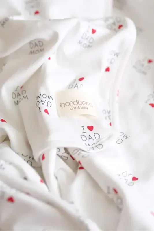 Double-Sided Interlock Blanket & Throw 100% Cotton Oeko-Tex Certified 100 X 85 Cm-Heart - 2