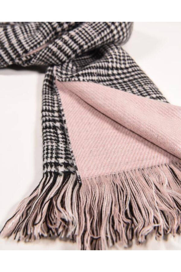 Double-Sided Soft Textured Scarf - 1