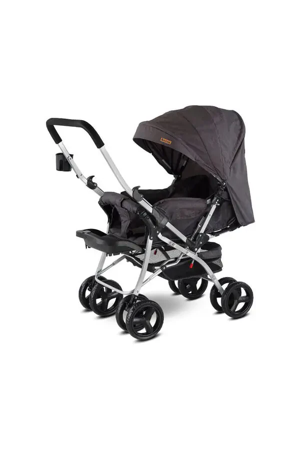 Double-Sided Wide Basket Baby Stroller - 1
