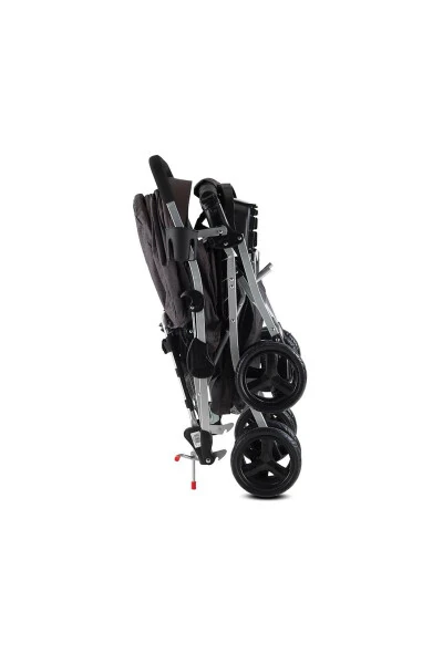 Double-Sided Wide Basket Baby Stroller - 2