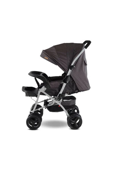 Double-Sided Wide Basket Baby Stroller - 3