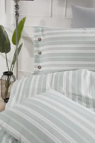 DOUBLE SIZE 4 PIECE PIQUE SET ESTIVO Green-green - 5