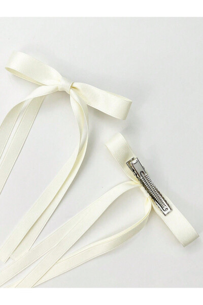 Double-Tail French Bow Clip - 2