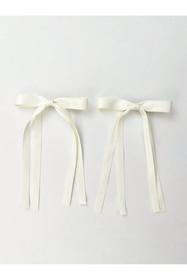 Double-Tail French Bow Clip - 3