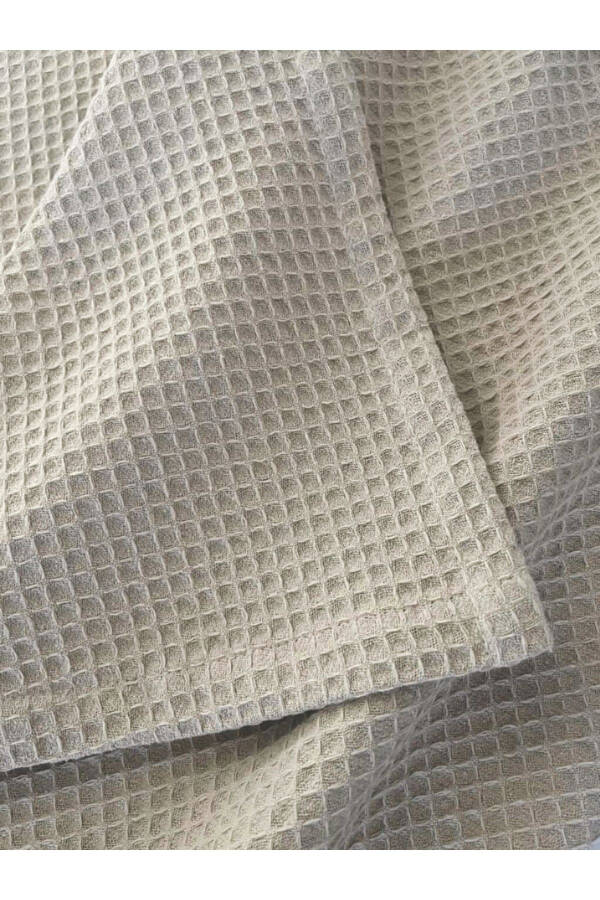 Double Waffle Pattern Bedspread Hotel Type Luxury Pike - 8