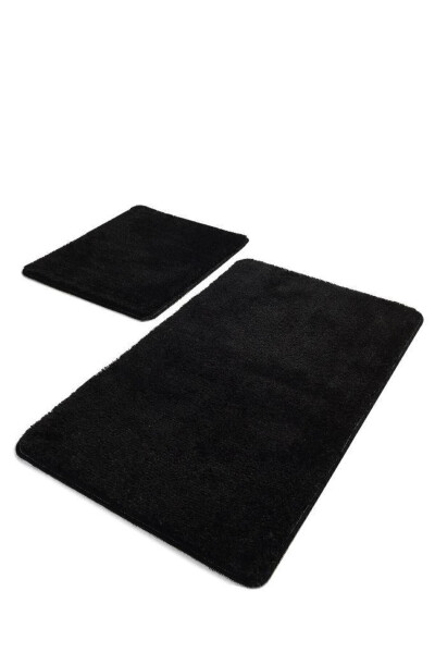 Double XL Bathroom Set 100x120 80x50 Black - SARAR (1)