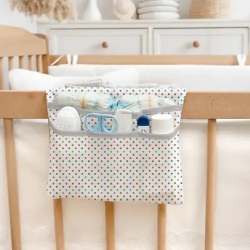 DOUGH Baby Diaper Bag Organizer – Travel-Friendly, Compact & Foldable | Stroller Pouch for Newborn Essentials – Must-Have for Boys & Girls (Dream) - 5