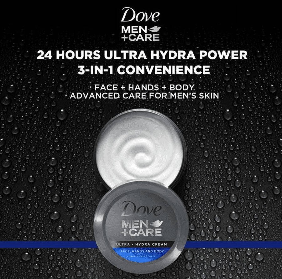 DOVE MEN+CARE CREAM 2.5 OZ - 6