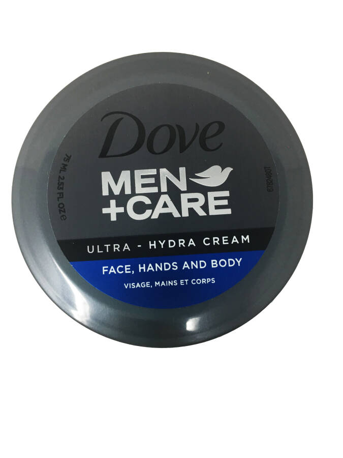 Dove Men+Care Ultra Hydra Cream Yüz El&Vücut Kırmızı 75 ml - 1