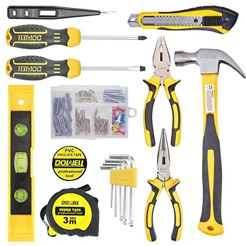 DOWELL Tool Kit Tool Set 116-Piece Household Tool Set Home Hand Tool Kit with Toolbox Storage Case HYT116 - 2