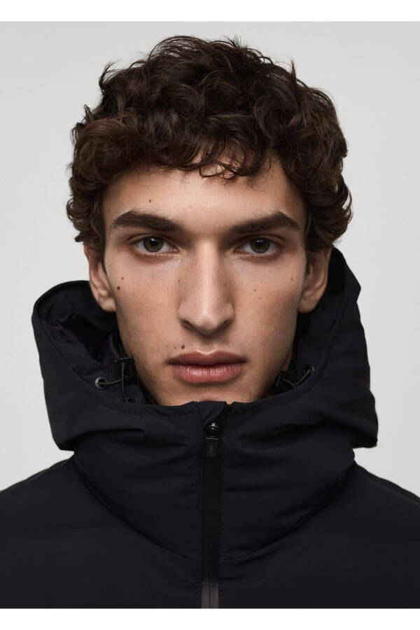 Down-filled waterproof anorak - 6