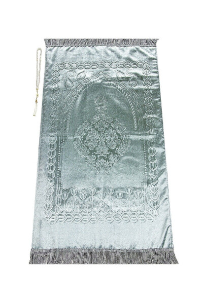 Dowry Gift Boxed Lined Sponge Velvet Carpet Blue - 2