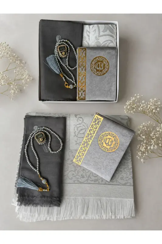 Dowry, Gift, Bridal Dowry Set, Yasin, Tasbeeh, Zikir Mat, Prayer Set, Prayer Rug - 2