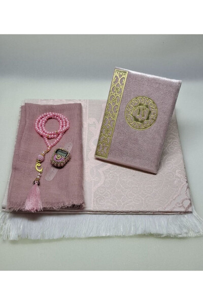 Dowry, Gift, Bridal Set, Yasin, Rosary, Prayer Beads, Prayer Rug Set, Prayer Rug, Gift - 2