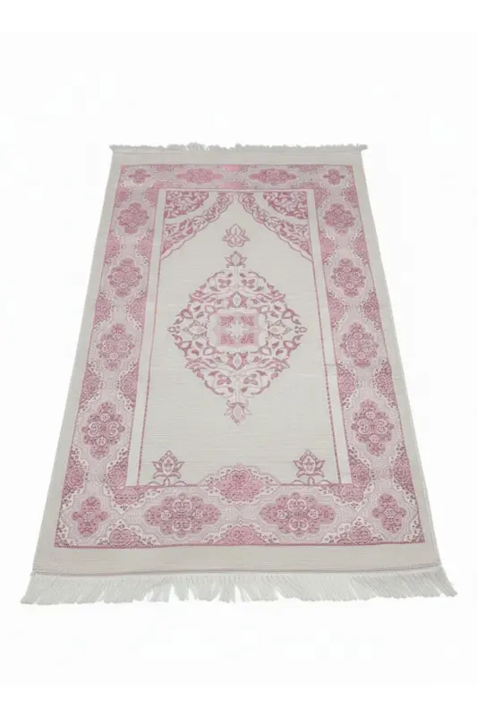 Dowry Rug, Gift, 5-Piece Bridal Dowry, Taffeta Rug, Yasin, Tasbeeh, Shawl, Prayer, Hajj Umrah - 3