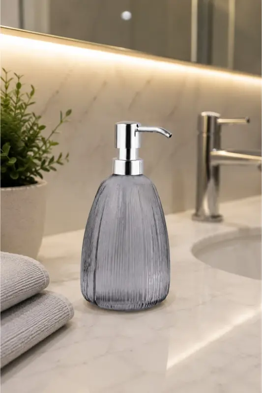 Дозатор для жидкого мыла Angdesign Star Glass - Дымчатый - 1