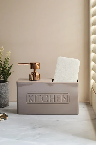 Дозатор для жидкого мыла Kitchen Vizyon с губкой - 4