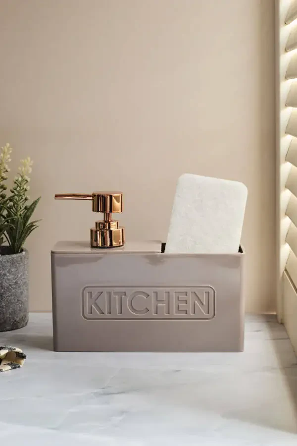 Дозатор для жидкого мыла Kitchen Vizyon с губкой - 4