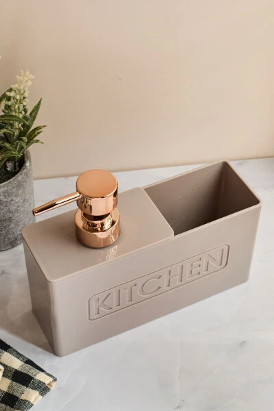 Дозатор для жидкого мыла Kitchen Vizyon с губкой - 5
