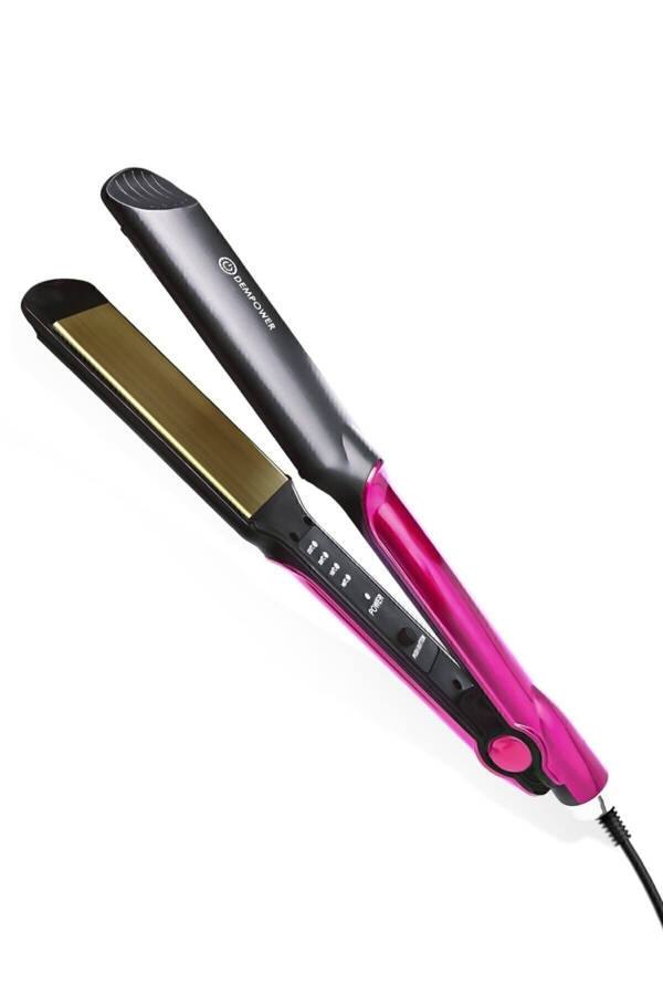 Dp-08 Ceramic Coated Pink Detail Hair Straightener - 8