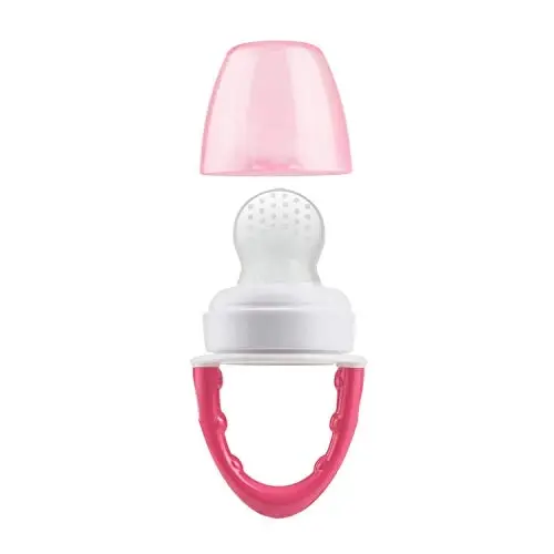 Dr. Brown's Designed to Nourish Fresh Firsts Silicone Feeder, Pink, 1-Pack - DR.