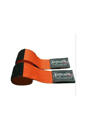 Dragon 83815 5 Meter Elastic Bandage (DOUBLE) Boxing Bandage Wrap-Orange 
