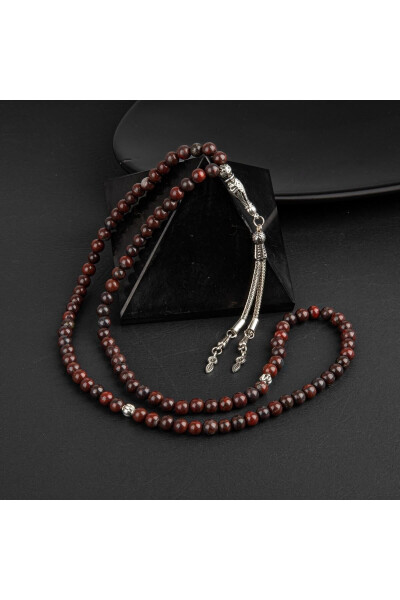 Dragon Jasper Natural Stone Misbaha with 99 Beads - 6mm - OSMANLI DOĞAL TAŞ (1)