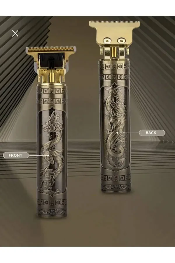 Dragon Steel Case Professional Hair Beard Neckline Design All Body Hair Laser Pre-Shaving Machine - 24