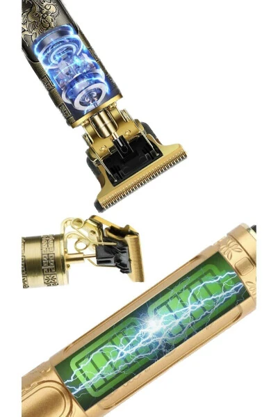 Dragon Steel Case Professional Hair Beard Neckline Design All Body Hair Laser Pre-Shaving Machine - 43