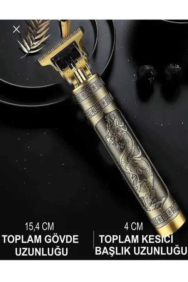 Dragon Steel Case Professional Hair Beard Neckline Design All Body Hair Laser Pre-Shaving Machine - 45