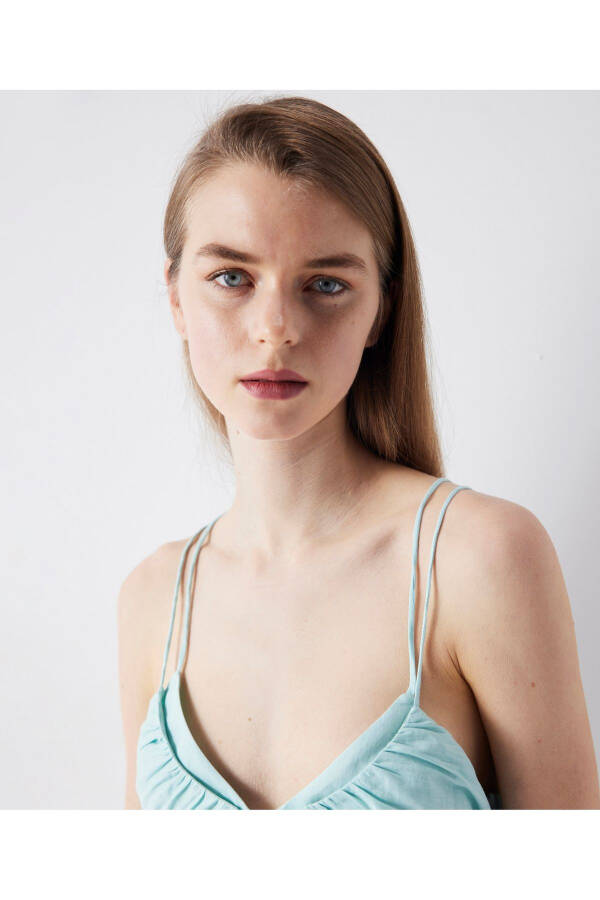 Draped mini dress - 5