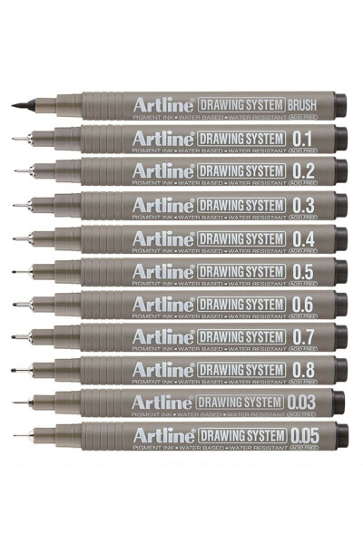 Drawing System Technical Drawing Pencil 11-Piece Full Set - 4