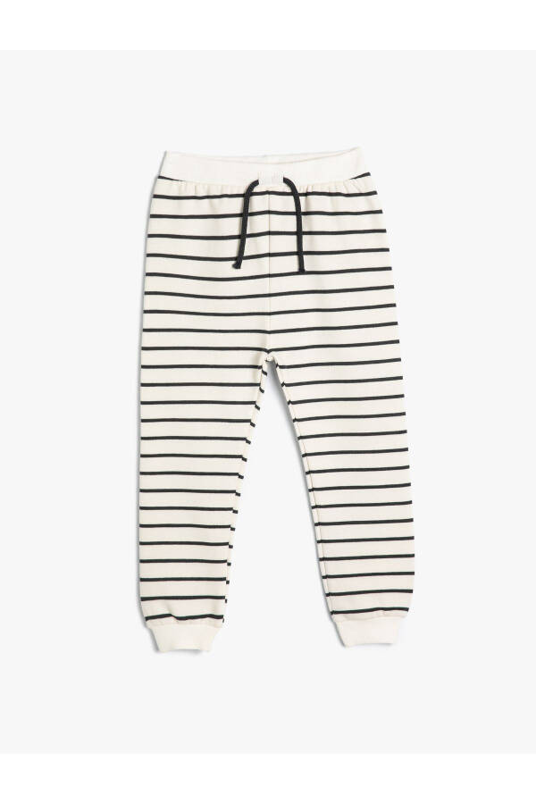 Drawstring Cotton Jogger Pants - 10