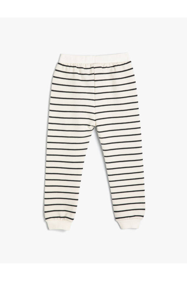 Drawstring Cotton Jogger Pants - 8