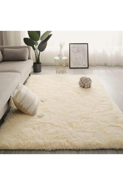 Dream House Plush Rug Soft Cream - 6