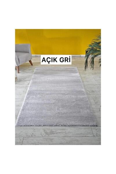 Dream House Plush Rug Soft Light Gray - 3