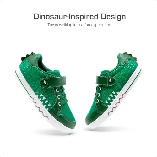 DREAM PAIRS Boys Sneakers Little Kids Toddler Shoes Storybook Causal Walking Shoes Non-Slip with Hook and Loop - 2