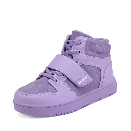 DREAM PAIRS Boys Girls High Top Sneaker LilLegends Skyhigh Basketball Shoes 