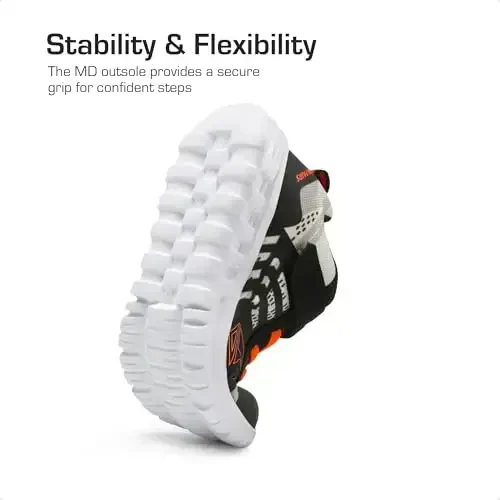 DREAM PAIRS Girls Boys Shoes Kids Tennis EZ-Ons Quicksteps School Sneakers Breathable Running Athletic Shoes - 6