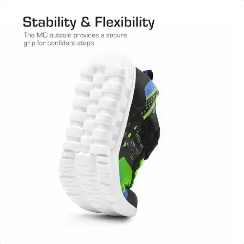 DREAM PAIRS Girls Boys Shoes Kids Tennis EZ-Ons Quicksteps School Sneakers Breathable Running Athletic Shoes - 5