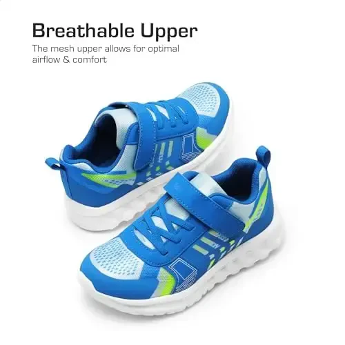 DREAM PAIRS Girls Boys Shoes Kids Tennis EZ-Ons Quicksteps School Sneakers Breathable Running Athletic Shoes - 3
