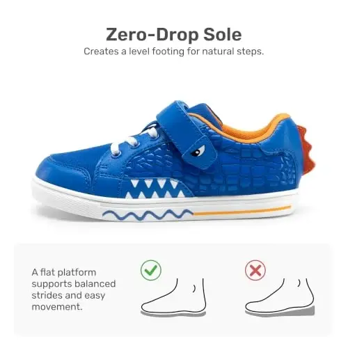 DREAM PAIRS Кроссовки для мальчиков, детская обувь для малышей, повседневная прогулочная обувь из серии Storybook, нескользящая, на липучке - 4