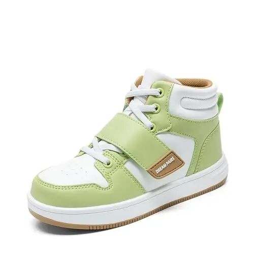 DREAM PAIRS Unisex Basketball Shoes School Sneaker | Slip on Easy-Care High Top Upper Cushioned Comfort Insole Traction Durable Outsole Athletic Daily Casual Wear School Walking - 1