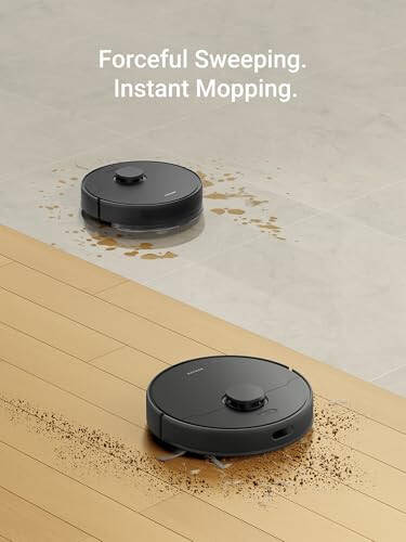 dreame D9 Max Gen 2 Robot Vacuum and Mop Combo, LDS Navigation, 6000Pa Strong Suction Power, 240mins Runtime, 2-in-1 Sweep and Mop, WiFi, APP, Voice Control - 3