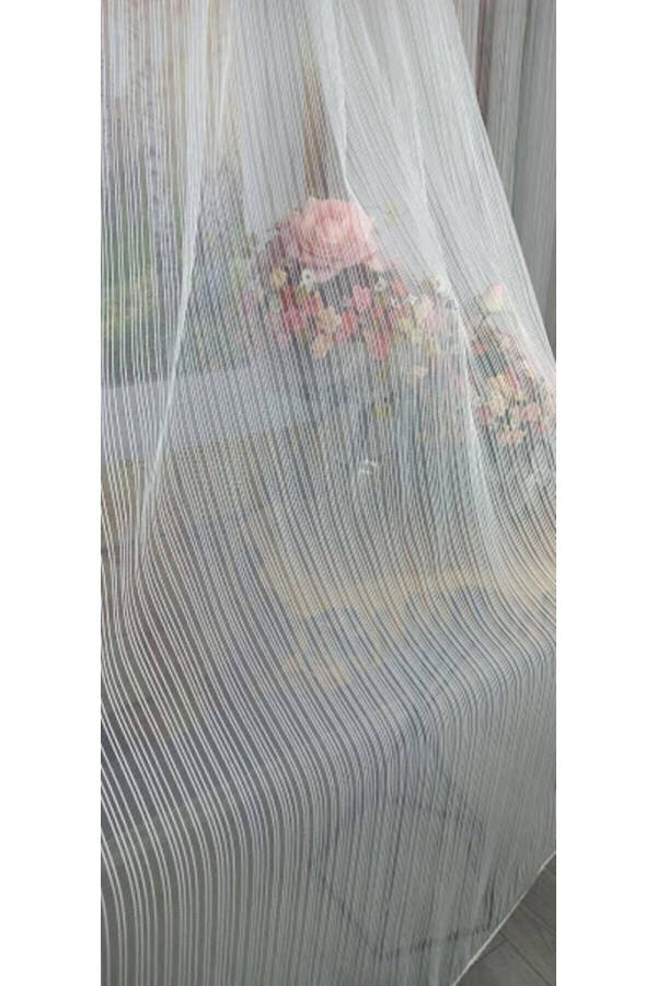 Dreamper Striped Tulle Curtain 1/3 (TIGHT) Pleat 3 - 11