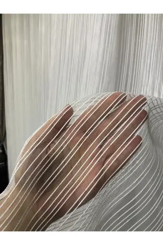 Dreamper Striped Tulle Curtain 1/3 (TIGHT) Pleat 3 - 5