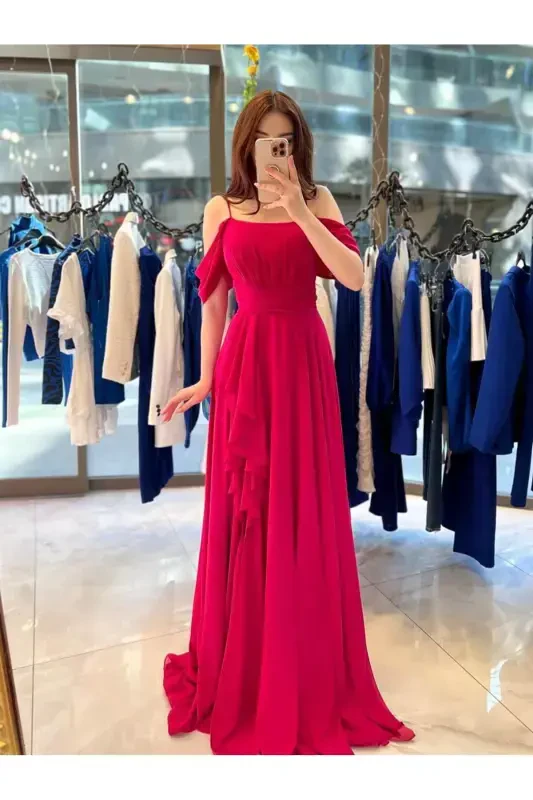 Dress Red-Fuchsia - 3