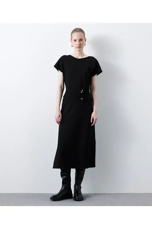 Dress with metal accessories - 2